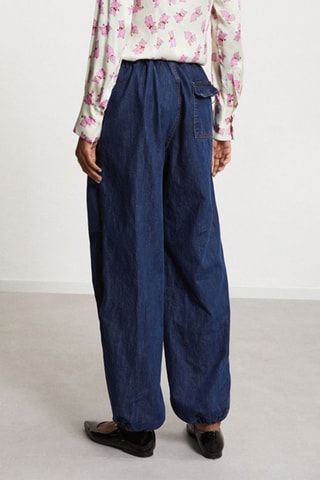 Jean taille haute - Multicolore