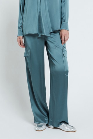 Pantalon cargo - Gris