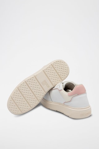 Baskets en cuir - Love Moschino - Blanc