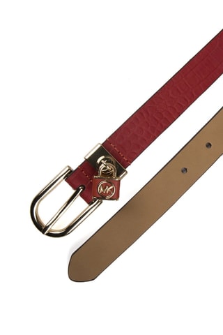 Ceinture en cuir - Rouge