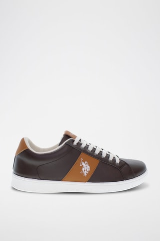 Baskets Bak - Blanc et marron