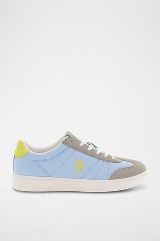 Baskets en nubuck Marlyn - Bleu