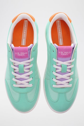 Baskets en nubuck Marlyn - Vert