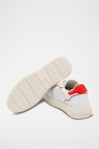 Baskets en cuir - Love Moschino - Blanc