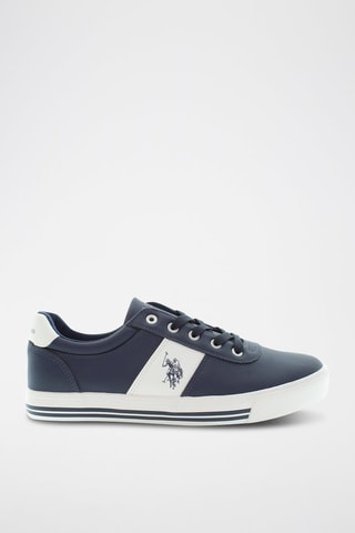 Baskets Bob - Blanc et bleu