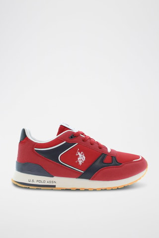 Baskets Tabry - Rouge et bleu