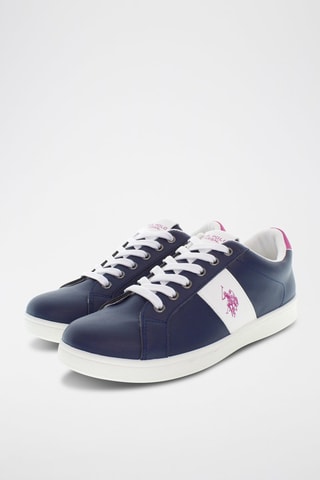 Baskets Bak - Blanc et bleu