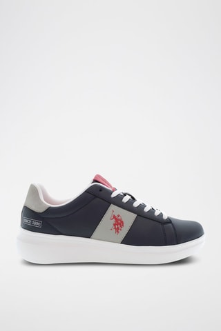 Baskets George - Bleu et gris