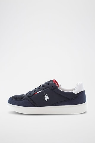 Baskets Byron - Blanc et bleu