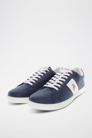 Baskets Bak - Blanc et bleu