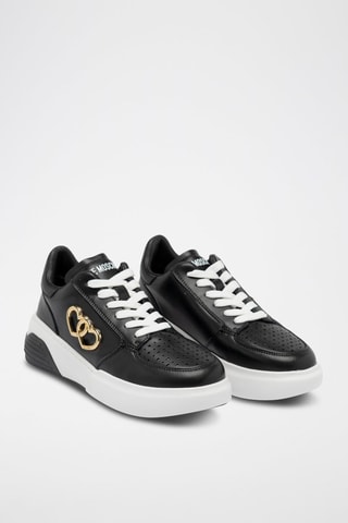 Baskets plateformes - Love Moschino - Noir