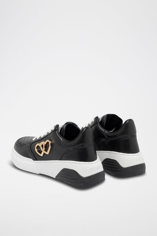 Baskets plateformes - Love Moschino - Noir