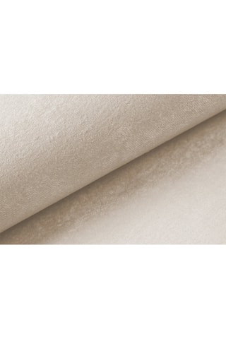 Canapé d'angle gauche Form Nuvola - Crème - 5 places - Tissu toucher velours
