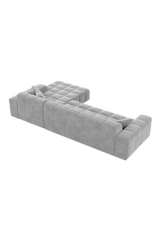 Canapé d'angle droit Cardano Gris clair