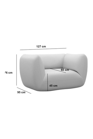 Fauteuil Leroy - Vert - Tissu structuré
