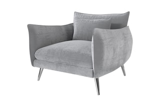 Fauteuil Ragalia - Gris clair