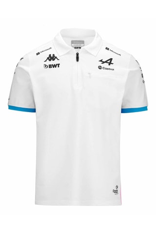 Polo de formule 1 BWT Alpine F1 Team - Blanc