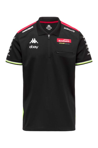 Polo regular VR46 et eBay - Noir
