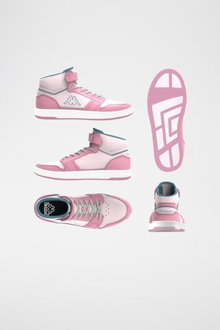Baskets montantes Rernal - Rose