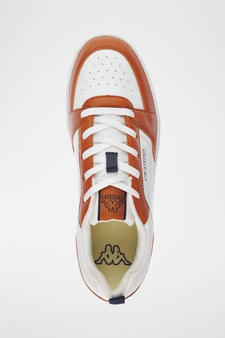 Baskets Shay - Blanc et marron