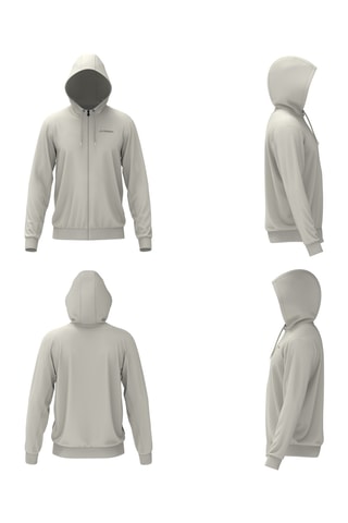Sweat à capuche - Blanc