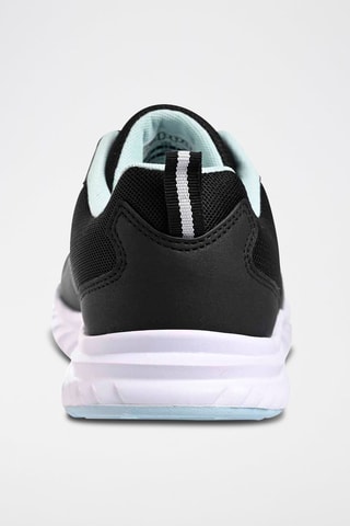 Baskets   Noir - Noir, vert et rose