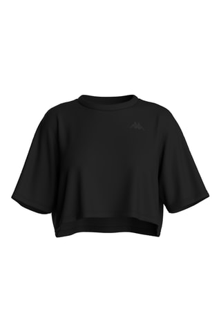 T-shirt cropped - Noir