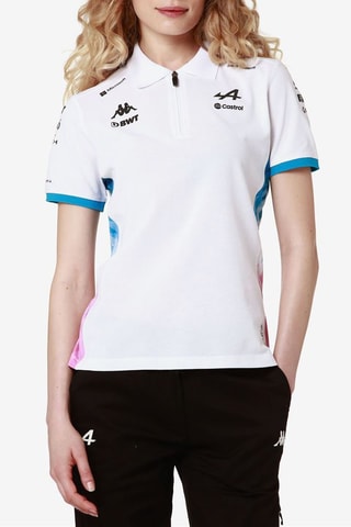 Polo de formule 1 BWT Alpine F1 Team - Blanc