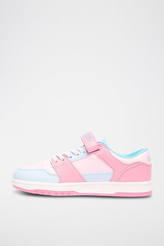 Baskets Rernal - Blanc, bleu et rose