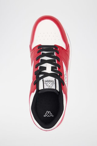 Baskets Rernal - Blanc et rouge