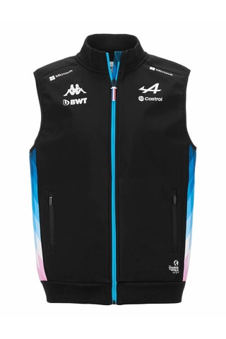 Veste sans manches de formule 1 BWT Alpine F1 Team - Noir