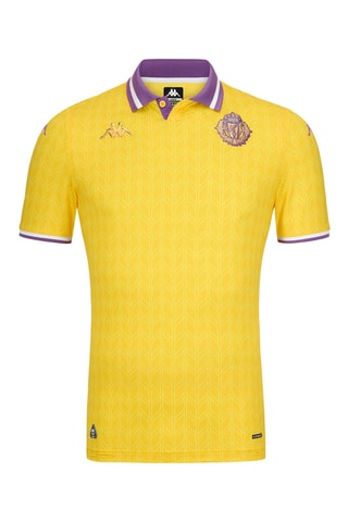 Maillot slim Real Valladolid - Jaune