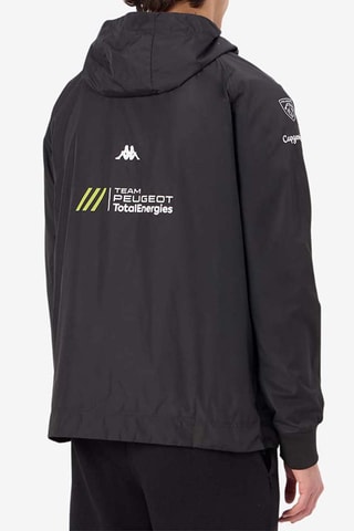 Sweat polaire à capuche Team Peugeot TotalEnergies - Noir