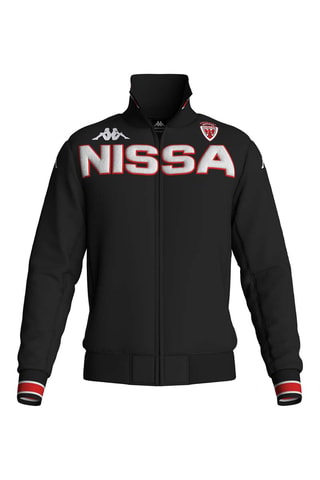 Veste polaire de football Olympique Gymnaste Club de Nice. - Noir