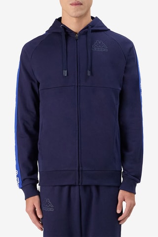Sweat à capuche - Bleu