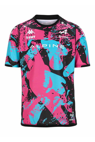 Maillot de formule 1 Pierre Gasly et Esteban Ocon BWT Alpine F1 Team Kombat 2024 UK - Noir et violet