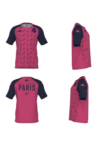 Maillot de rugby Stade Français Paris - Rose