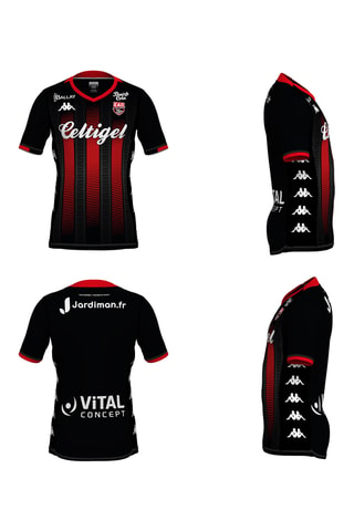 Maillot En Avant de Guingamp - Noir
