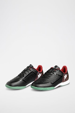 Chaussures de football Kombat player EV IC - Noir et vert