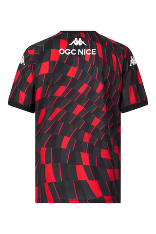 Maillot slim Olympique Gymnaste Club de Nice - Noir