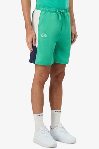Short Gaggio - Blanc, bleu et vert