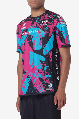Maillot de formule 1 Pierre Gasly et Esteban Ocon BWT Alpine F1 Team Kombat 2024 UK - Noir et violet