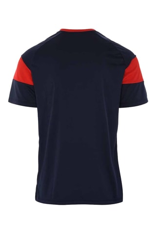 T-shirt Dareto - Rouge et bleu