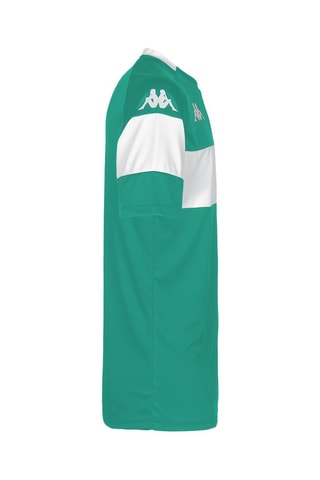 T-shirt Dareto - Blanc et vert