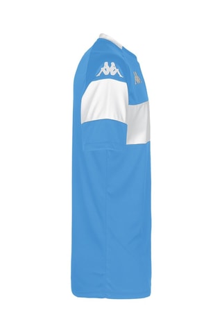 T-shirt Dareto - Blanc et bleu