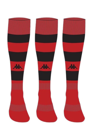 3 paires de chaussettes d’entraînement - Rouge