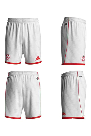 Short regular de football Fédération tunisienne de football - Blanc