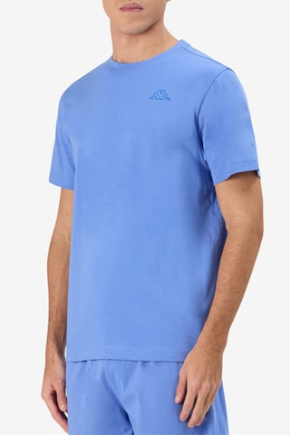 T-shirt slim Cafers - Bleu