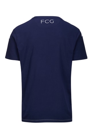 Maillot slim de rugby en coton biologique FC Grenoble - Bleu