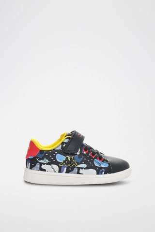 Baskets Gabe - Bleu, noir et rouge